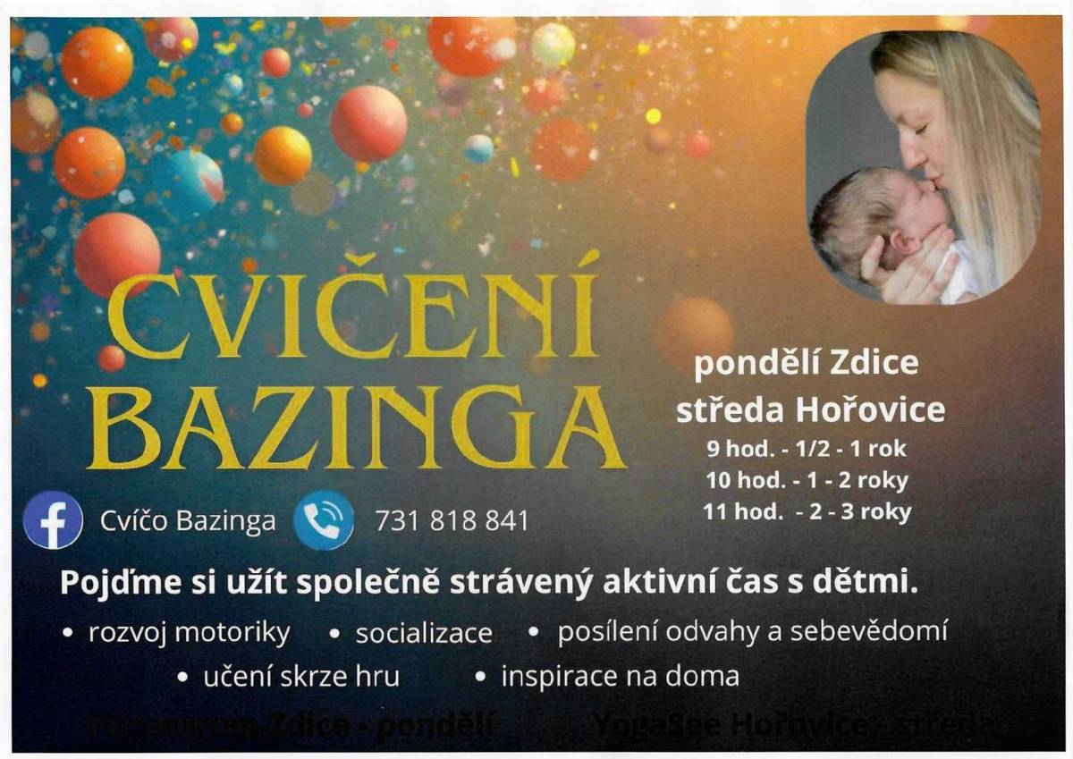 Pozvání na cvičení BAZINGA