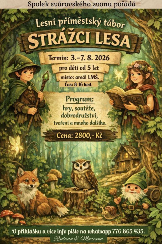 Lesní příměstský tábor Svárov