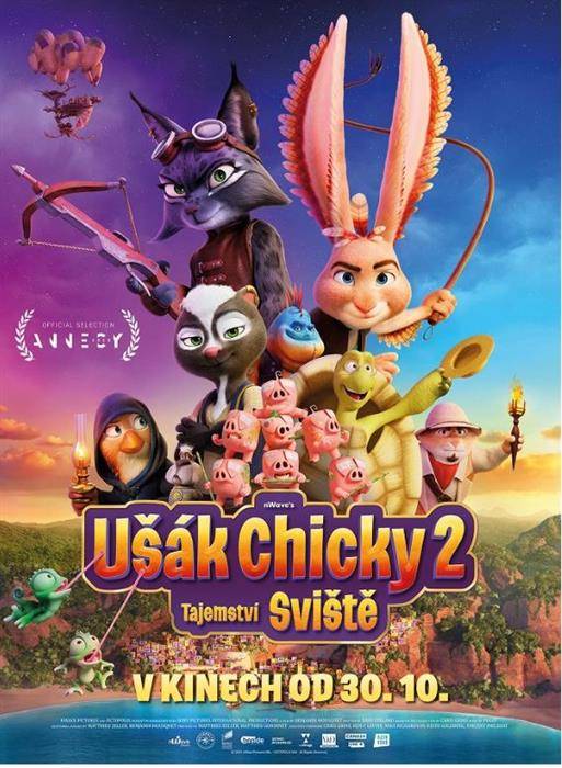 Komedie / Animovaný / Dobrodružný / Belgie, Francie, USA / 2025 Přístupný film. Vstupné 50 Kč. Délka 88 min.