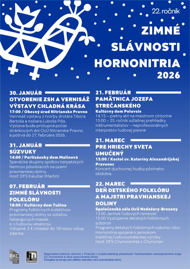 Zimné slávnosti Hornonitria 2026