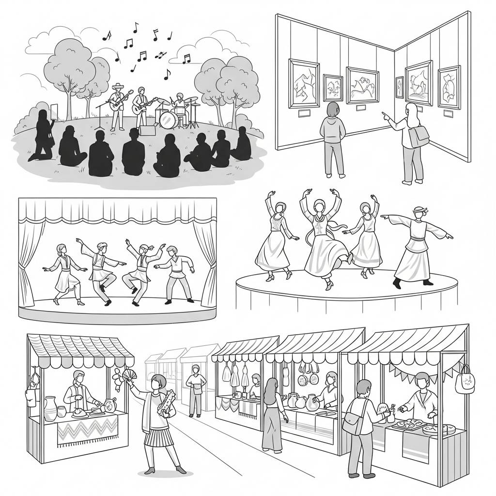 V roku 2026 sa v obci uskutoční množstvo kultúrno-spoločenských a športových akcií, vrátane divadelných predstavení, osláv a výročných schôdzí. Program je rozdelený na mesiace a ponúka rôzne aktivity pre všetkých obyvateľov.