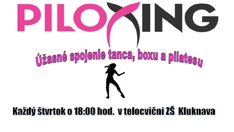 PILOXING je jedinečné spojenie tanca, boxu a pilatesu, ktoré sa uskutoční každý štvrtok o 18:00 hod. v telocvični ZŠ Kluknava. Príďte si vyskúšať tento dynamický a zábavný program!