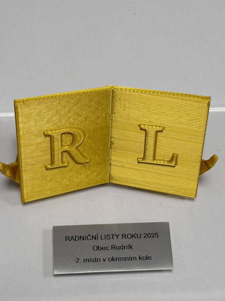 Po pěti letech se obec Rudník znovu přihlásila do prestižní soutěže Radniční listy roku, největší české soutěže zaměřené na obecní a městské zpravodaje v kategorii municipalit do 2000 obyvatel.