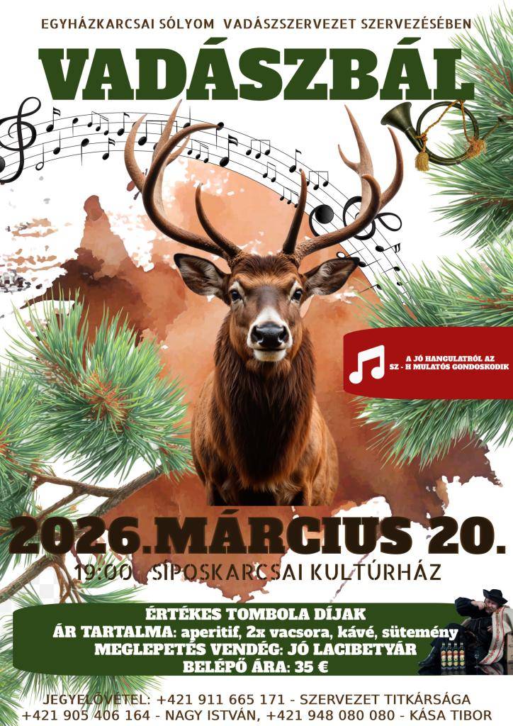 Ples poľovníkov 2026