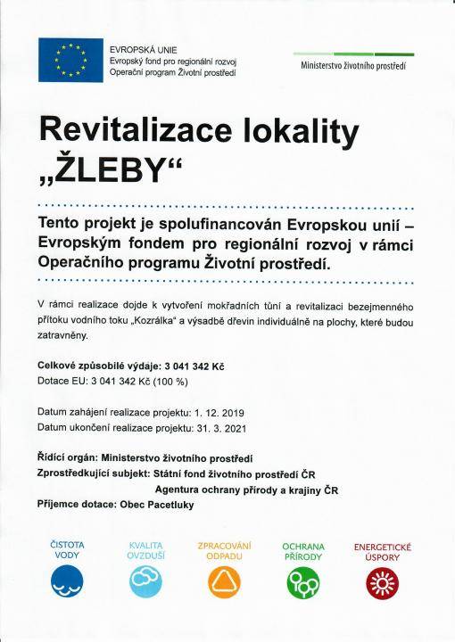 Revitalizace lokality „Žleby