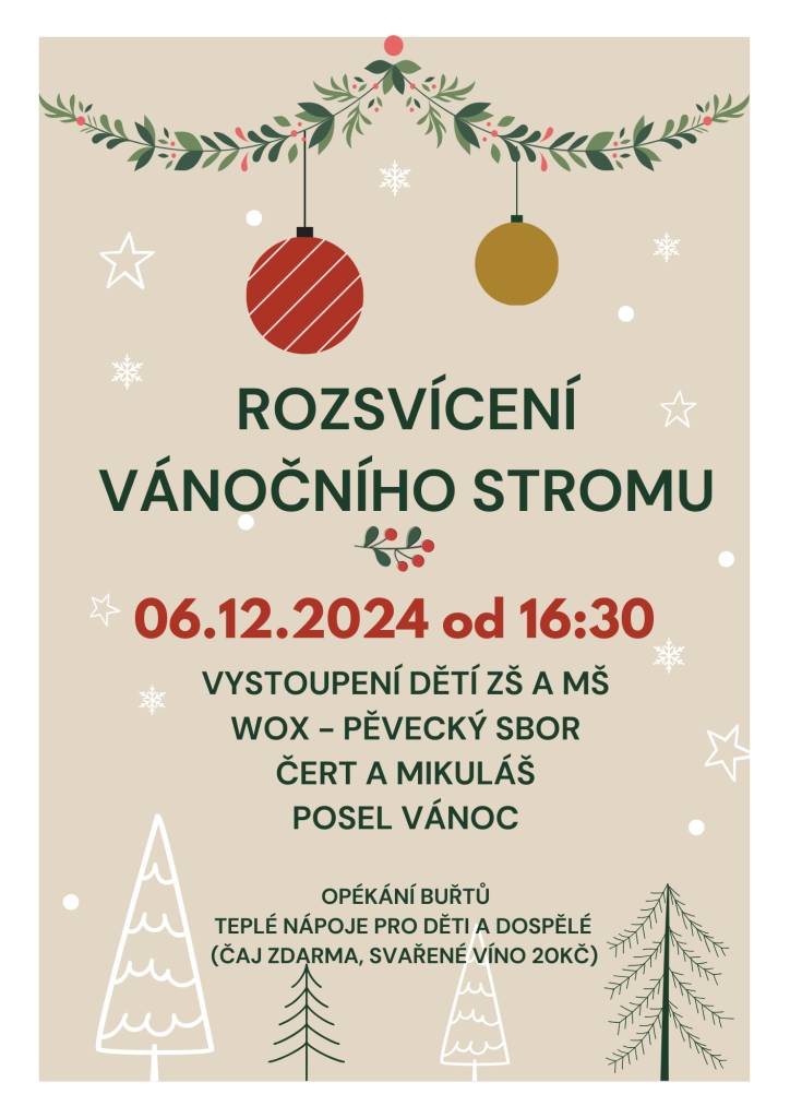 Pátek 06.12.2024 od 16:30 hod