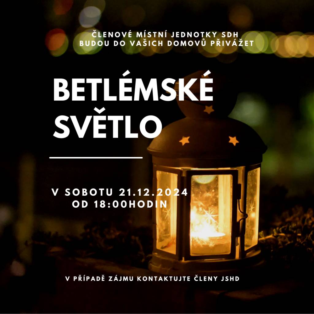 Sobota 21.12.2024 od 18:00 hodi
