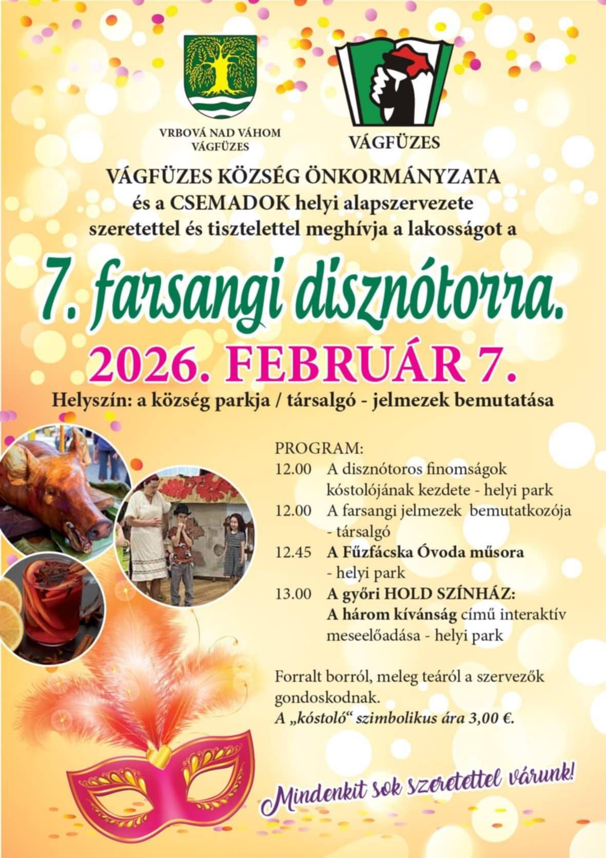 Fašiangová zabíjačka Farsangi disznótor