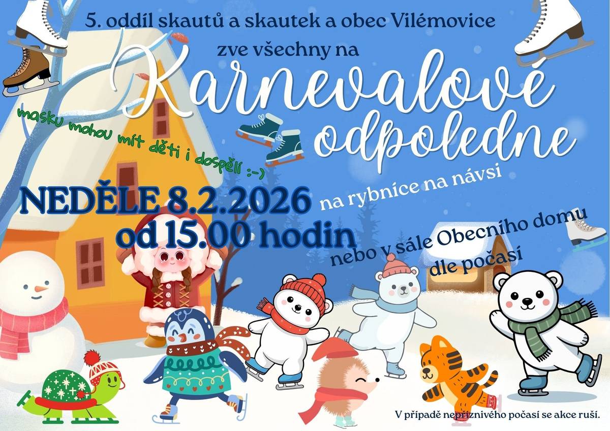 Karnevalové odpoledne - druhý pokus