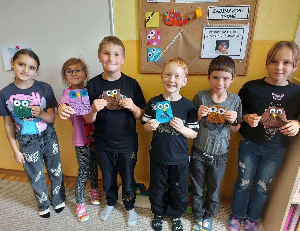 Na začátku září se děti v družině Špionů seznámily s novými kamarády.