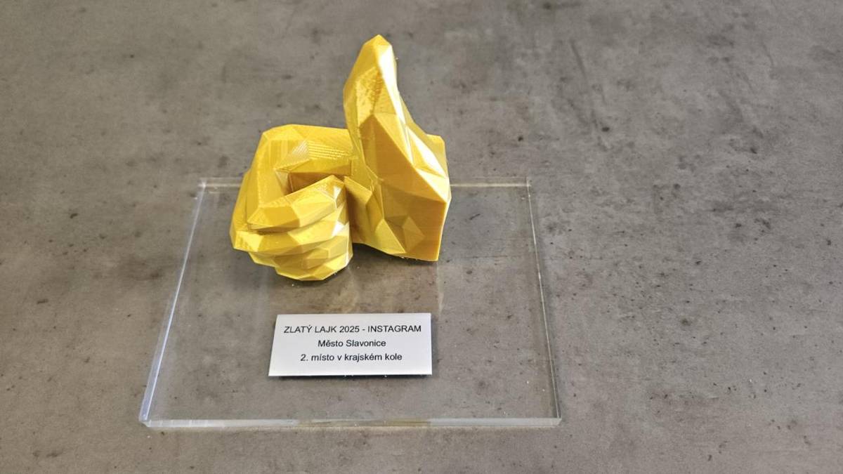 V soutěži Zlatý lajk 2025 se město Slavonice umístilo velmi úspěšně. Městský Instagram obsadil 2. místo v kraji a 7. místo v celostátním kole, městský Facebook se umístil na 2. místě v kraji a na 4. místě v celé republice. Slavonické novinky skončily na 2. místě v okrese a 4. místě v kraji.