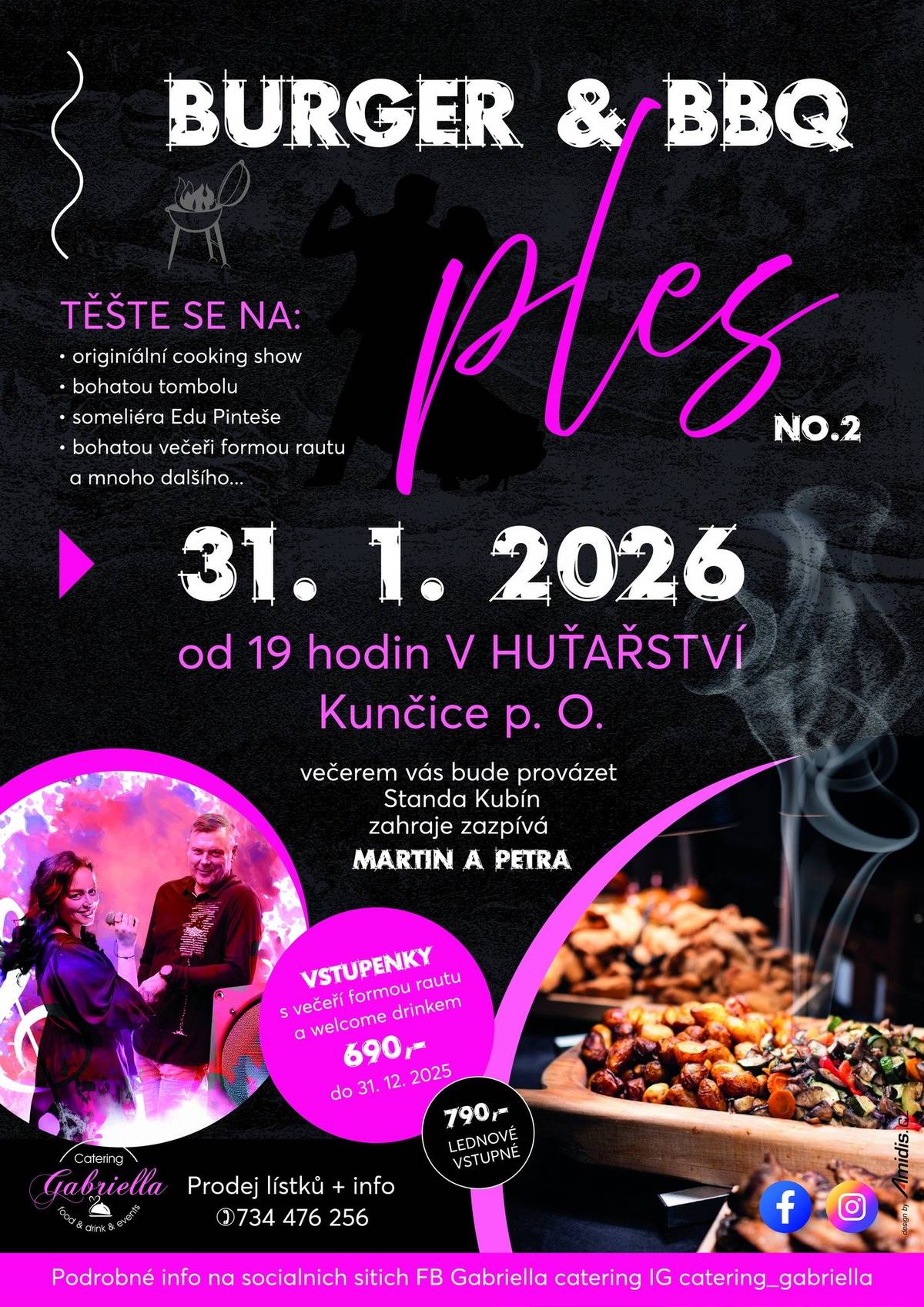 Nenechte si ujít tento výjimečný ples, pořádaný na Huťařství. Posledních pár vstupenek v prodeji. Více informací na plakátech a události na Facebooku https://www.facebook.com/events/809533635246526 Těší se na Vás pořadatelé. Zveřejnila: Kristýna Amálie Heczková