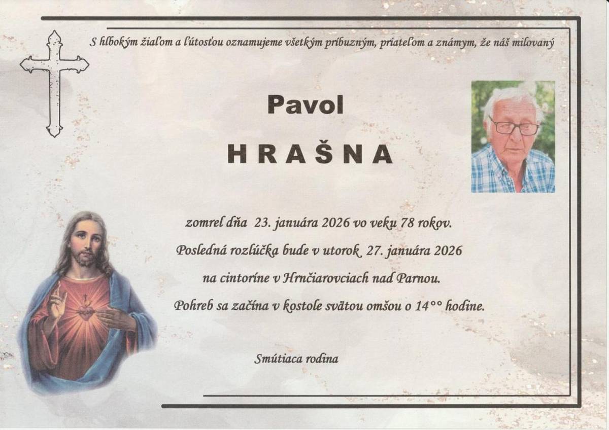Pán Pavol Hrašna