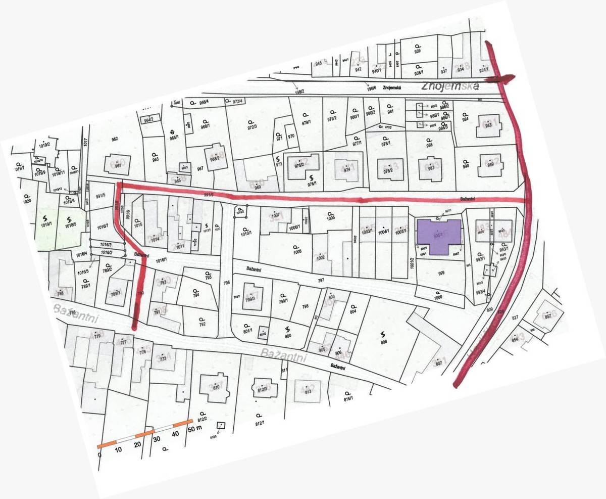 Informace pro občany Bažantní ulice