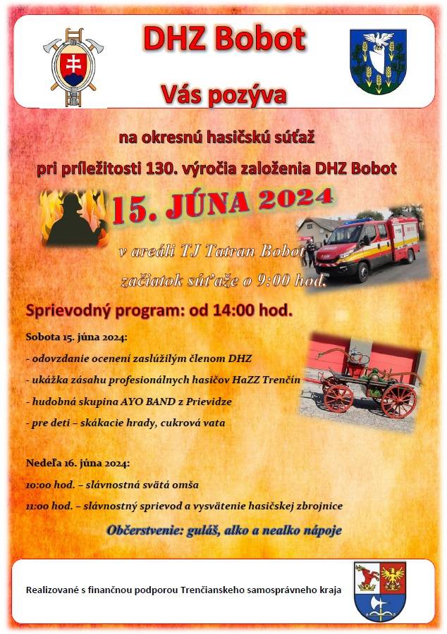 Okresná hasičská súťaž