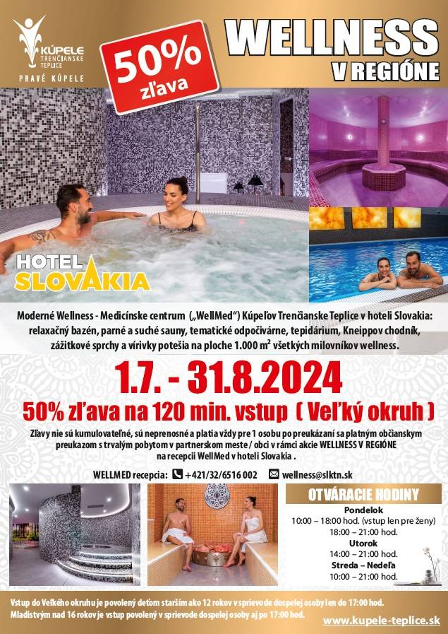 Kúpele Trenčianske Teplice - PONUKA