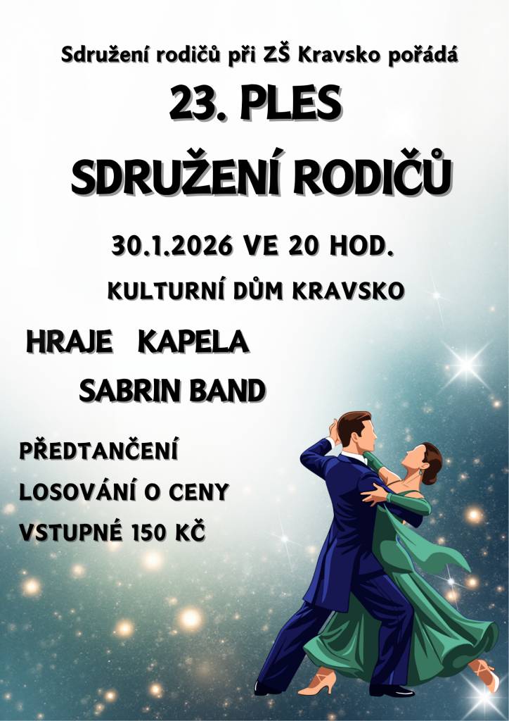 30.01.2026 ve 20 hod. kulturní dům Kravsko
