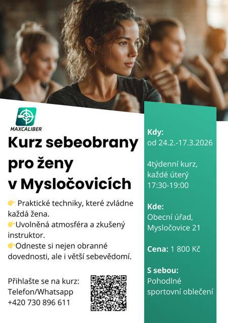 Kdy: 24. 2. - 17. 3. 2026   4týdenní kurz, každé úterý od 17:30-19:00