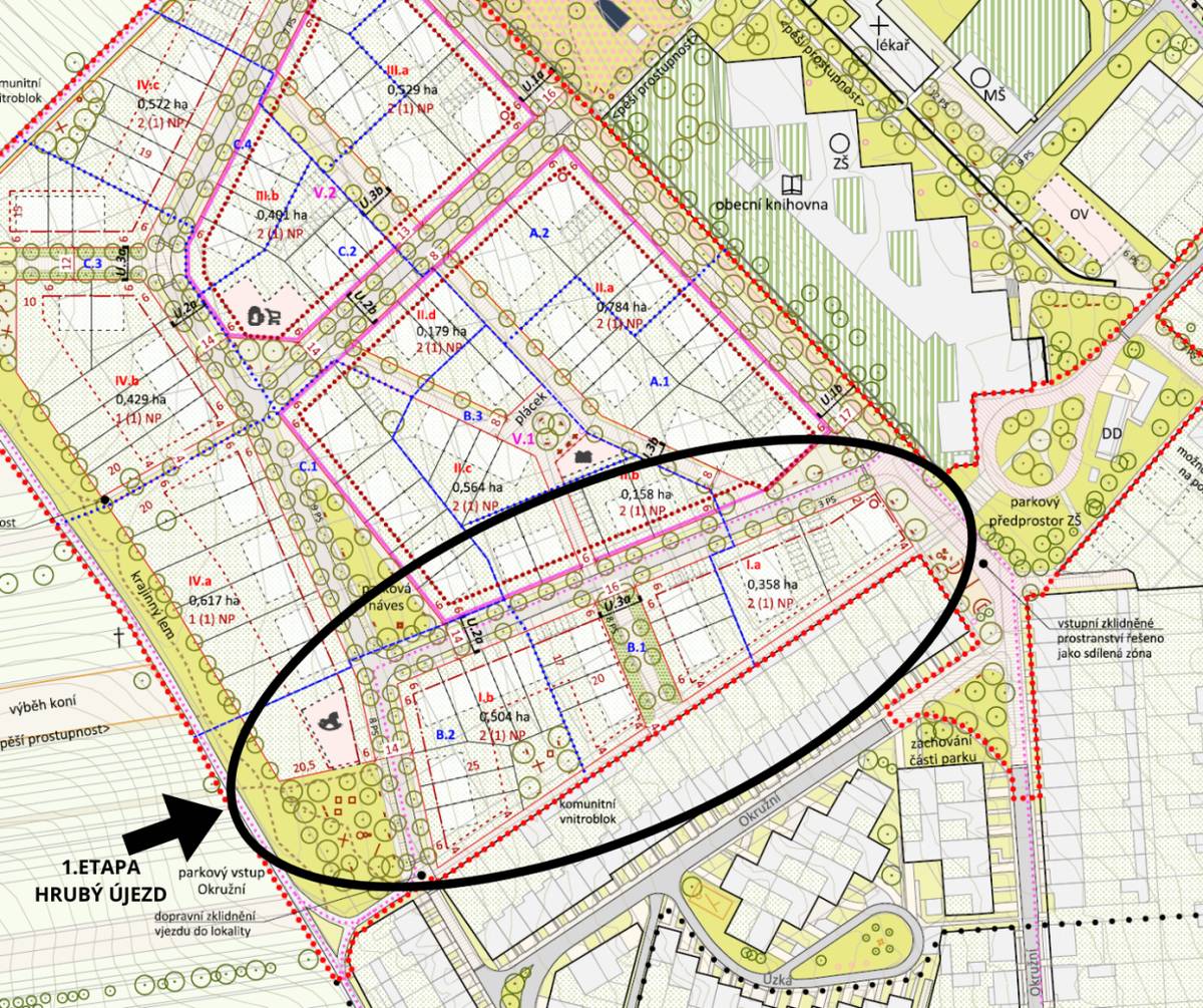 LOKALITA HRUBÝ ÚJEZD - 1. ETAPA  PŘÍSTAVBA MATEŘSKÉ ŠKOLY