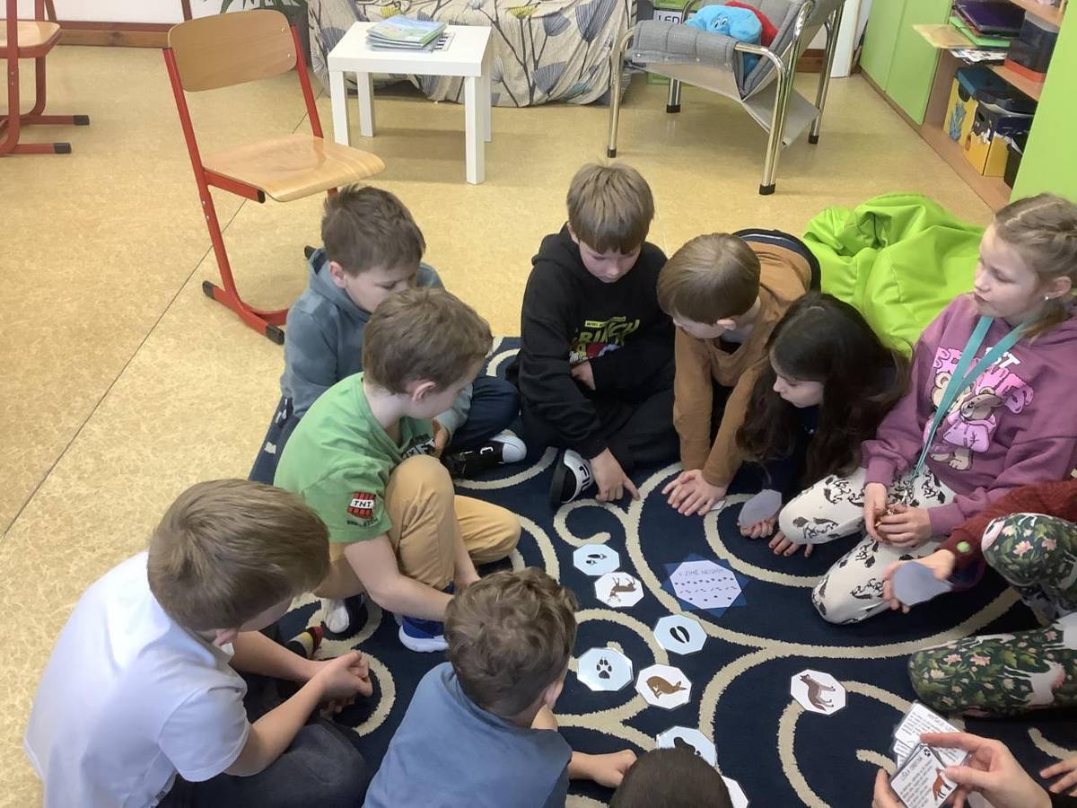 Zvířata v zimě jsou skvělým tématem.