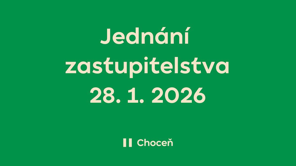 Dnešní veřejné zasedání Zastupitelstva města Choceň můžete sledovat ONLINE!