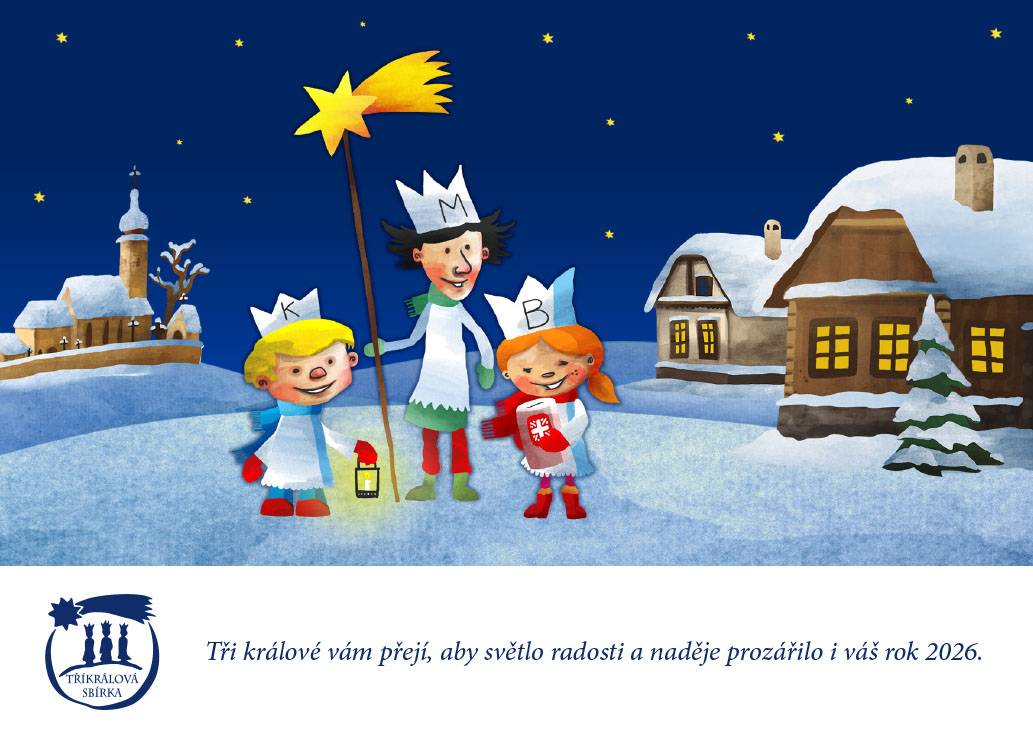 Výsledky Tříkrálové sbírky 2026.