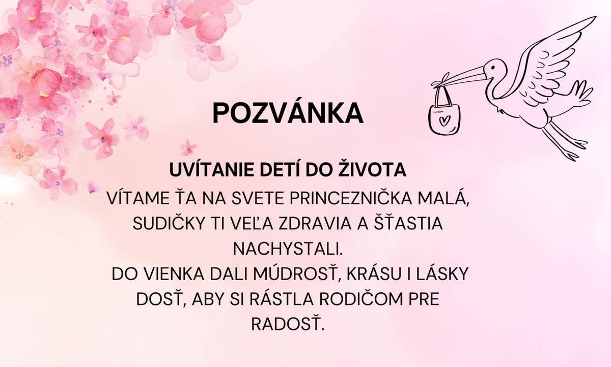 pozvánka - meghívó