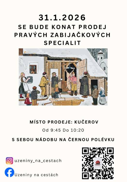 Prodej zabíjačkových specialit