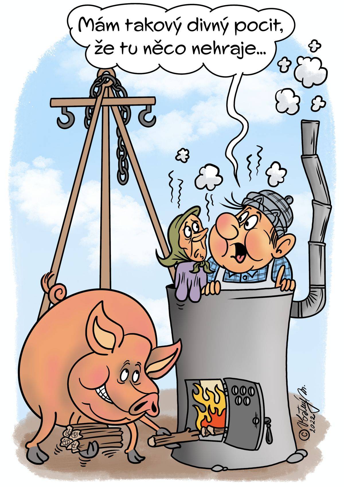 Zabijačka na které něco nehraje