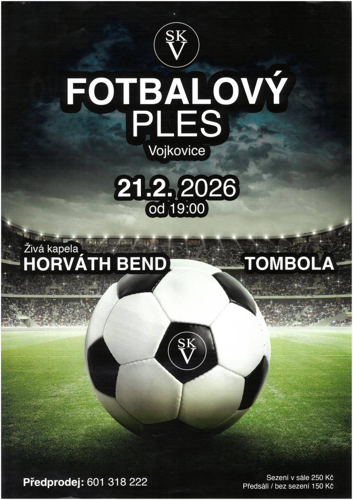 pořádá SK Vojkovice