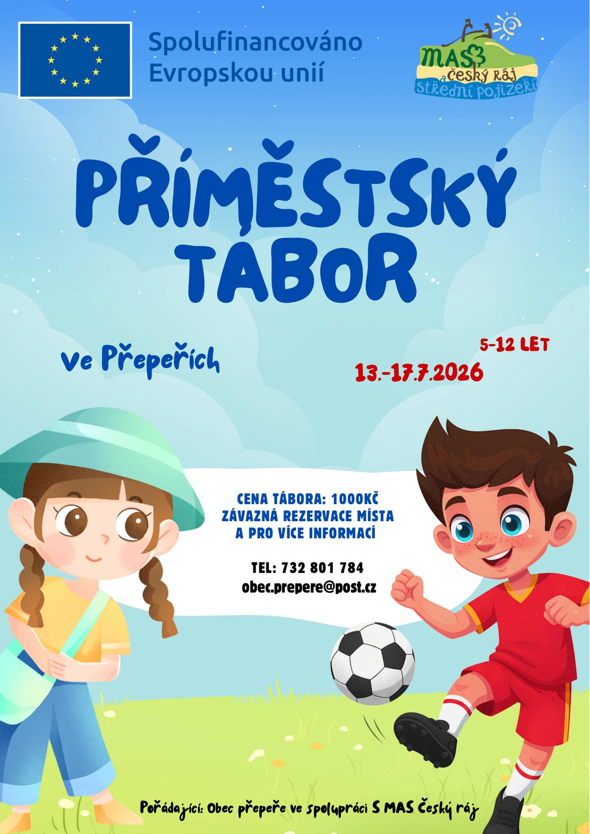 Nemáte hlídání na prázdniny pro své ratolesti?? Můžete využít náš příměstský (přívesnický) tábor. Nás první projekt takového typu. Více informací v případě potřeby poskytneme vážným zájemcům (viz letáček).