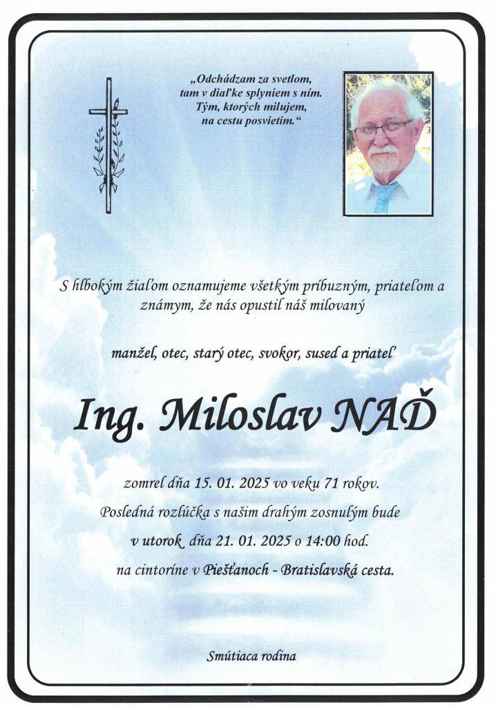Vyhlásené v miestnom rozhlase