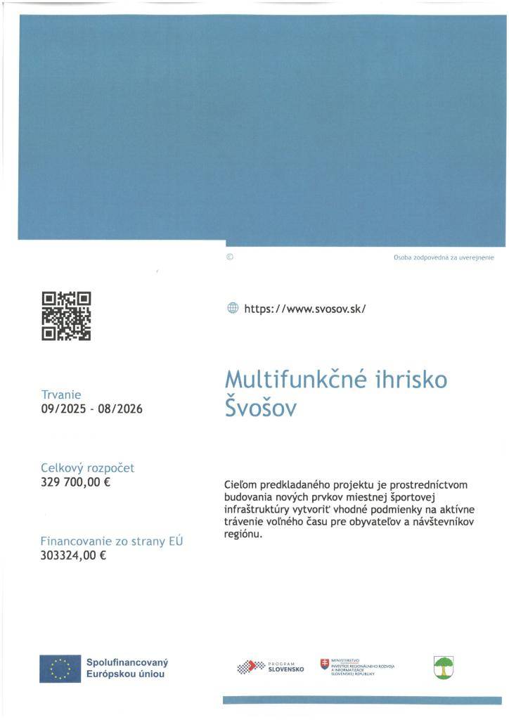 Vytvorenie podmienok na aktívne trávenie voľného času obyvateľov a návštevníkov regiónu.