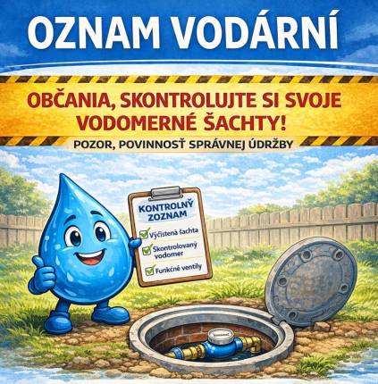 Považská vodárenská spoločnosť, a. s. – prevádzka vodovodov Púchov oznamuje, že eviduje zvýšené prietoky v časti Staré Nosice, a preto žiada občanov, ...