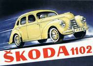 Propagační tiskovina zejména pro zahraniční prodejce. Čtyřdveřová verze se dodávala většinou jako Škoda 1102