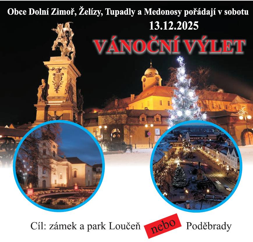 Další obecní výlet! Tentokrát s vánoční atmosférou:)