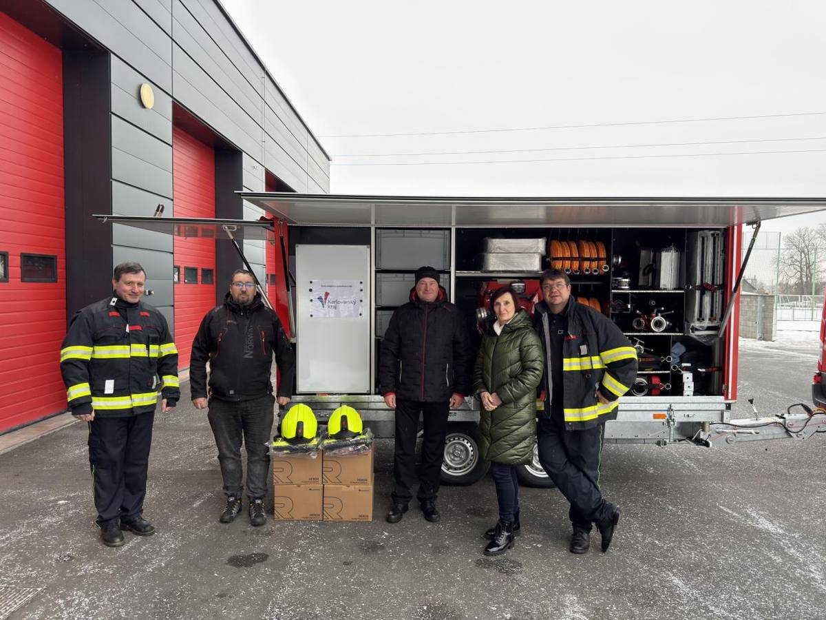 Karlovarský kraj podpořil  v roce 2025 skalenské hasiče finančním příspěvkem z programu „Podpora jednotek Sborů dobrovolných hasičů obcí Karlovarského kraje“.