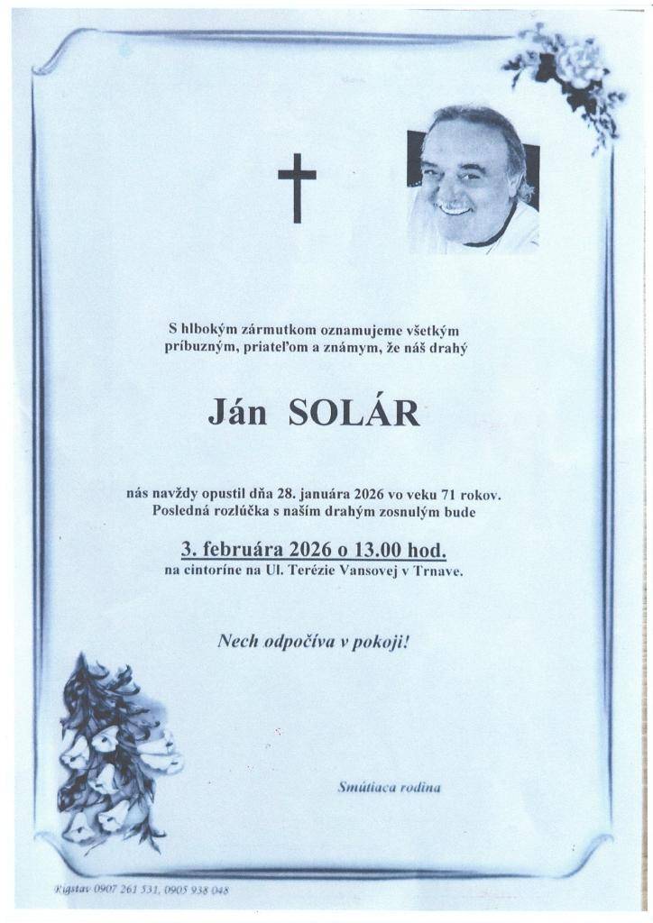p. Ján Solár