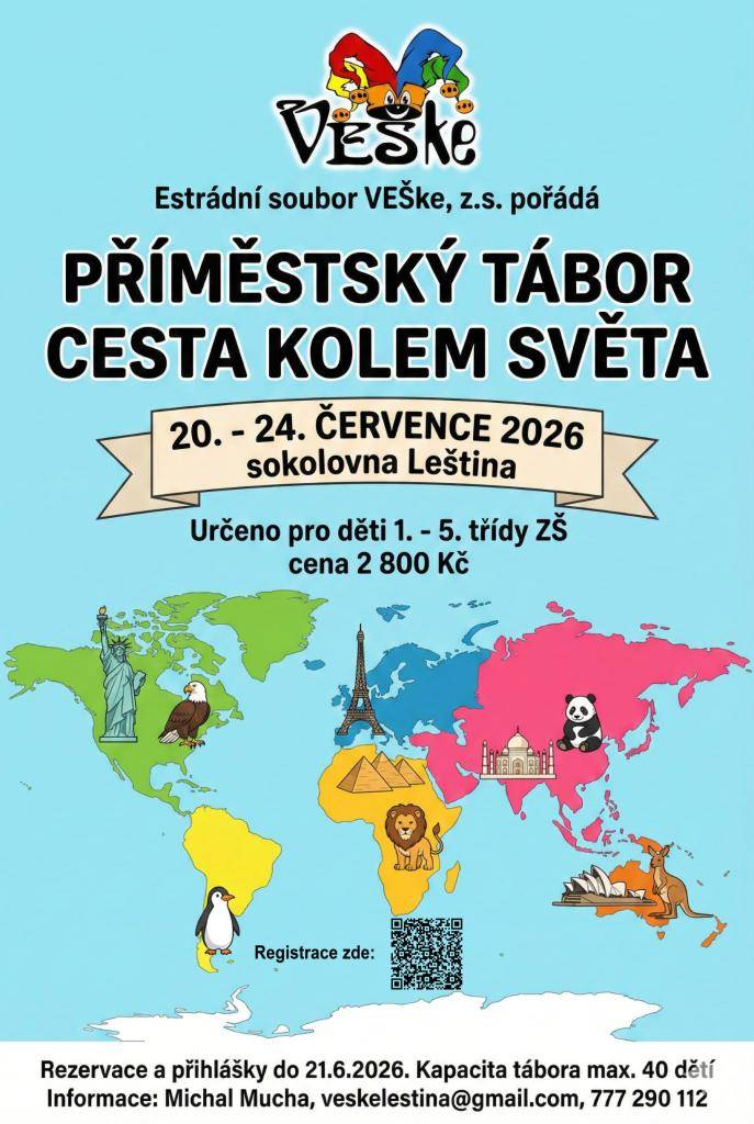 20.-24.7.2026 sokolovna Leština