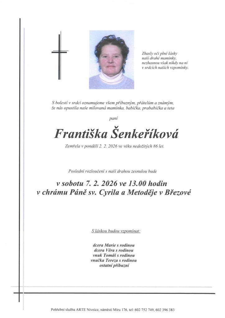 Františka Šenkeříková