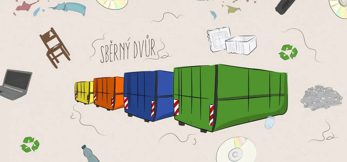 Informujeme, že od středy 4. února bude opět otevřen sběrný dvůr:  - středa 8-12 a 13-16 hodin,  - sobota 8-13 hodin.