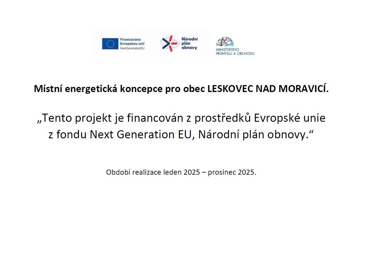 Místní energetická koncepce (MEK) je strategický dokument, který definuje cíle a opatření pro udržitelné využívání energie v obci. Jejím cílem je snížit energetickou náročnost, zvýšit podíl obnovitelných zdrojů a zlepšit kvalitu života obyvatel.
