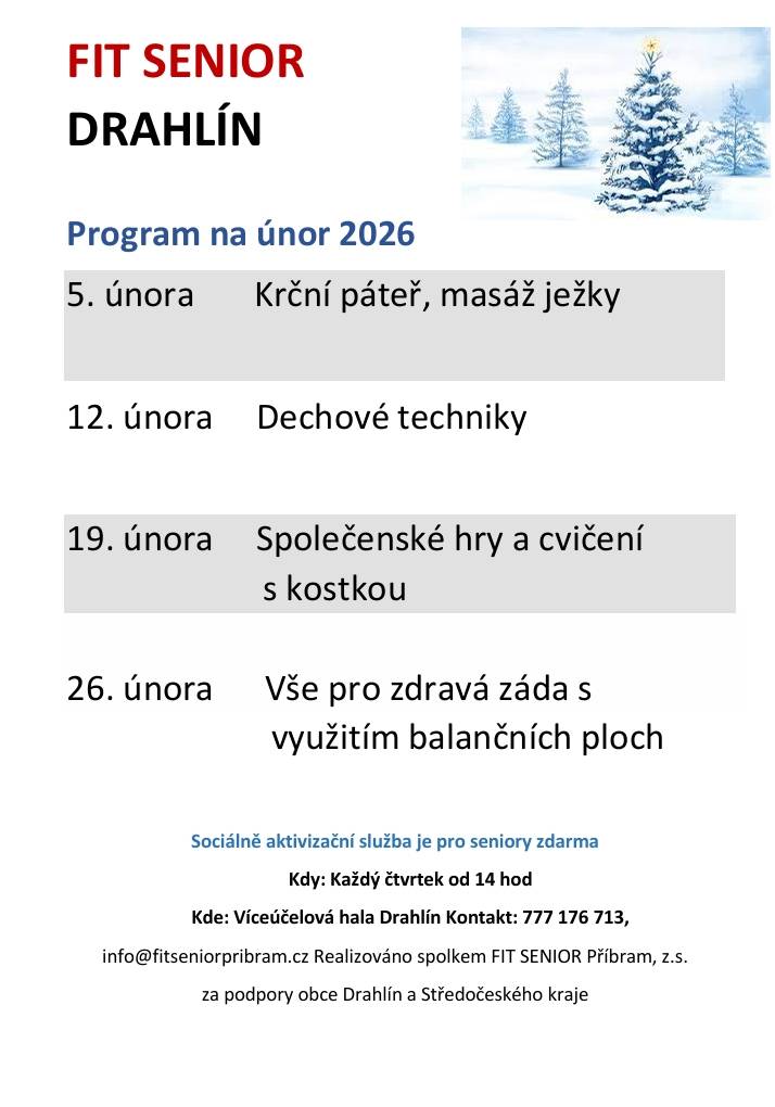 V únoru jsou plánovány 4 schůzky