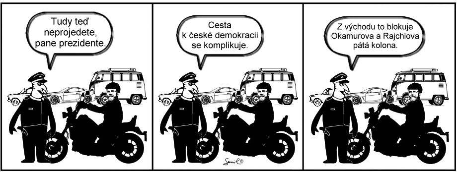 To jsou ty zatracené kolony