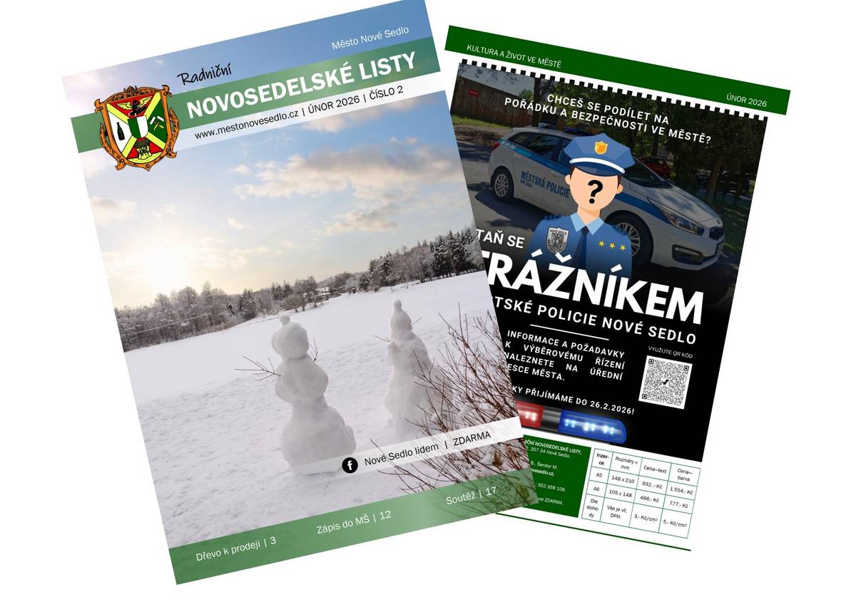 S úvodem nového měsíce přinášíme zde také nové vydání Radničních Novosedelských listů. 👉 Odkaz pro jeho přečtení naleznete ZDE! nebo v příloze tohoto příspěvku. Vaše poštovní schránky se na něj mohou těšit v nejbližších dnech. Děkujeme, že s námi sledujete dění v našem městě.