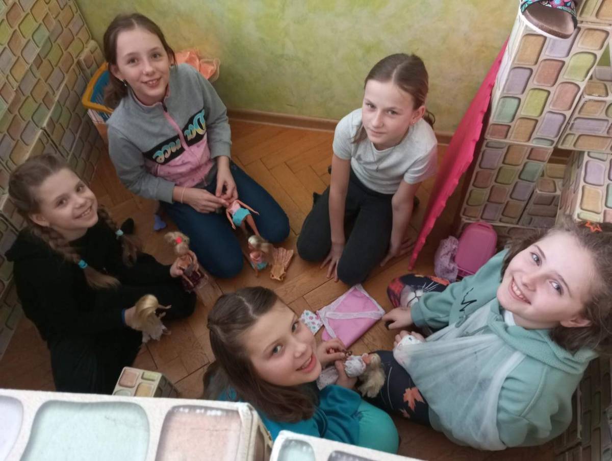 Leden v modré družině