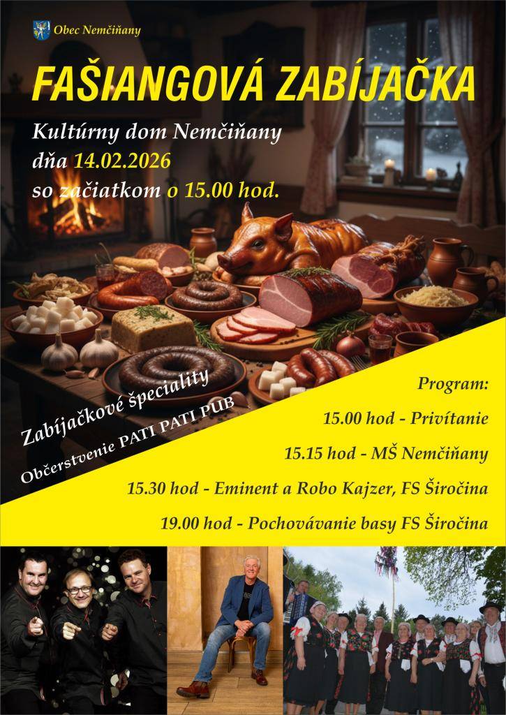Fašiangová zabíjačka 2026