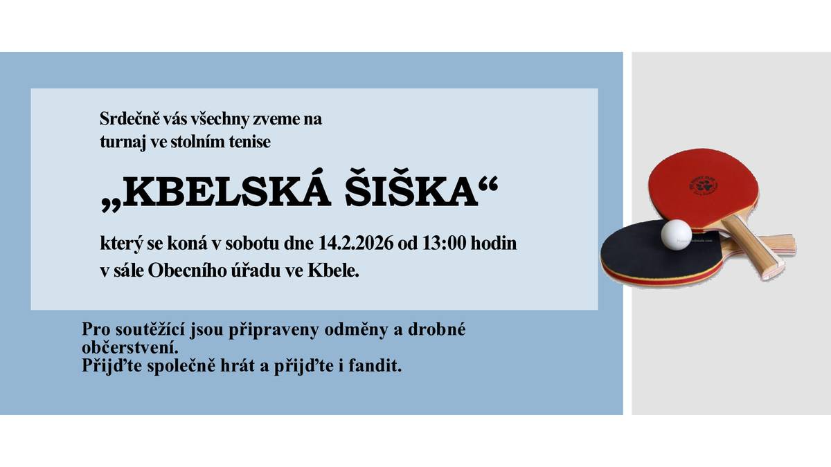 Tato akce je určena pro všechny příznivce tohoto populárního sportu. Přijďte podpořit své favority a užít si den plný soutěživého ducha. Turnaj nabídne příležitost nejen pro soutěžení, ale i pro setkání s přáteli.