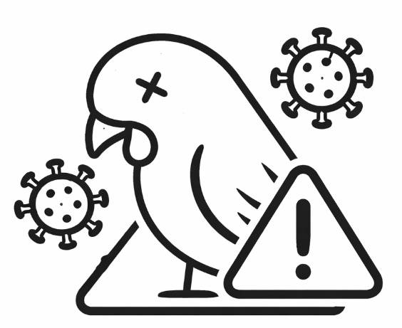 Informujeme občany, že v katastrálním území Stéblová  byl zjištěn hromadný úhyn volně žijících ptáků s potvrzením nebezpečné nákazy – vysoce patogenní aviární influenzy (ptačí chřipky) .