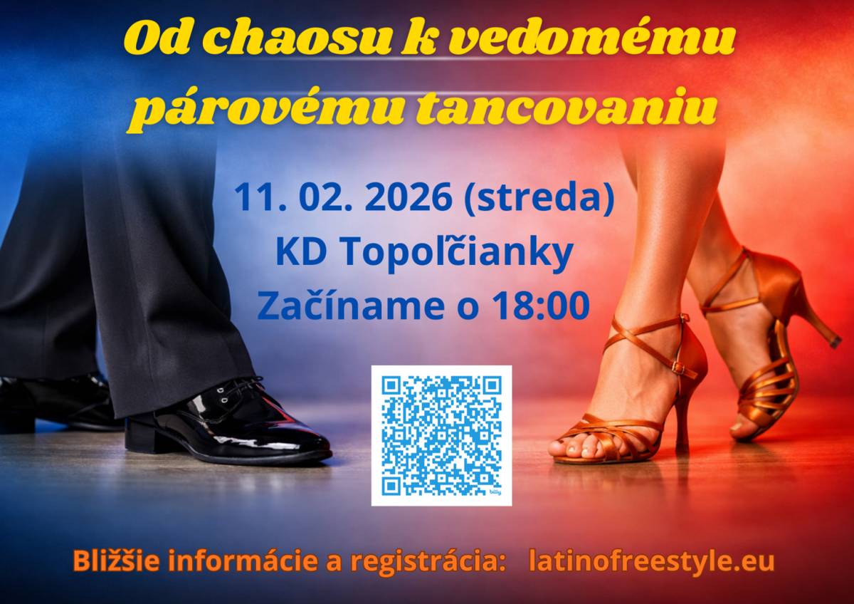 Od chaosu k vedomému párovému tancovaniu → príďte si zatancovať s overeným systémom!